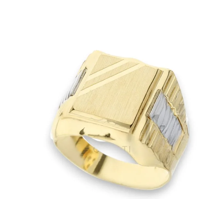 Ring - 18 kt. Yellow gold, White gold - Ring 18k, 7.2 g