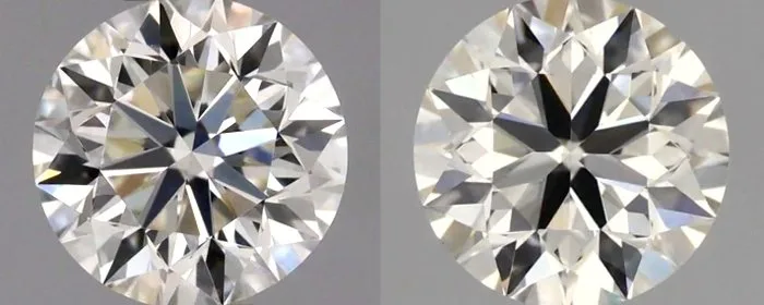 2 pcs Diamond (Natural) - 1.40 ct - Round - J - VVS1, VVS2 - International Gemological Institute (IGI) - *Pair* *VG EX None*