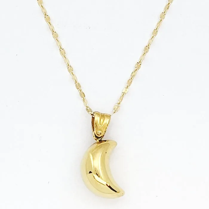 Necklace with pendant - 18 kt. Yellow gold