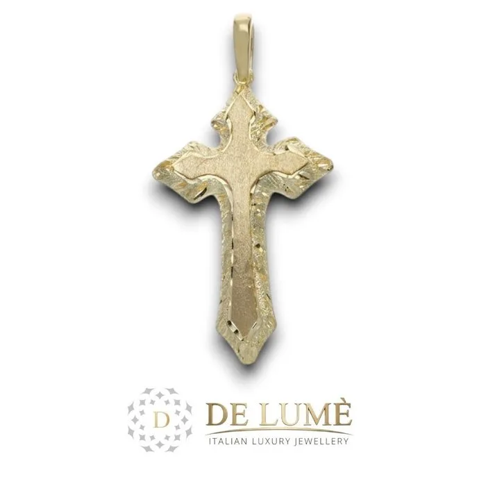 Pendant - 18 kt. Yellow gold - Croce Elettrofusa 3.2 g