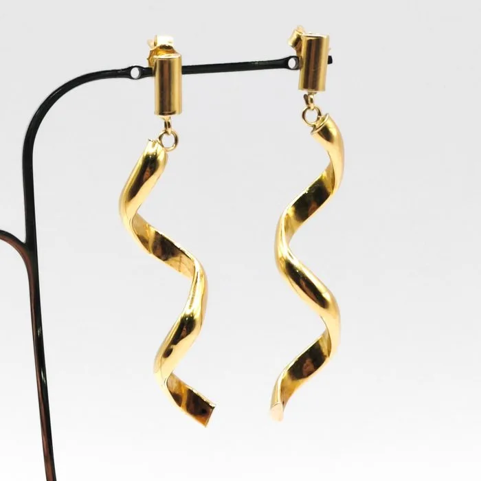Earrings - 18 kt. Yellow gold