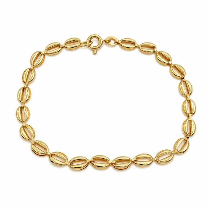 Bracelet - 18 kt. Yellow gold - Handmade - Made in Italy