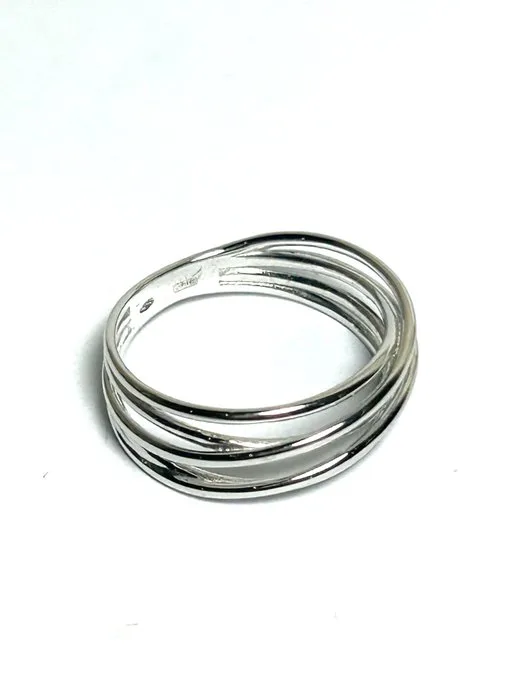 Ring - 18 kt. White gold - Modern design