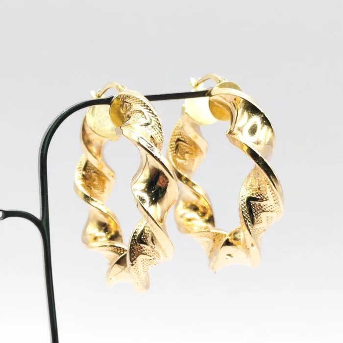 Earrings - 18 kt. Yellow gold