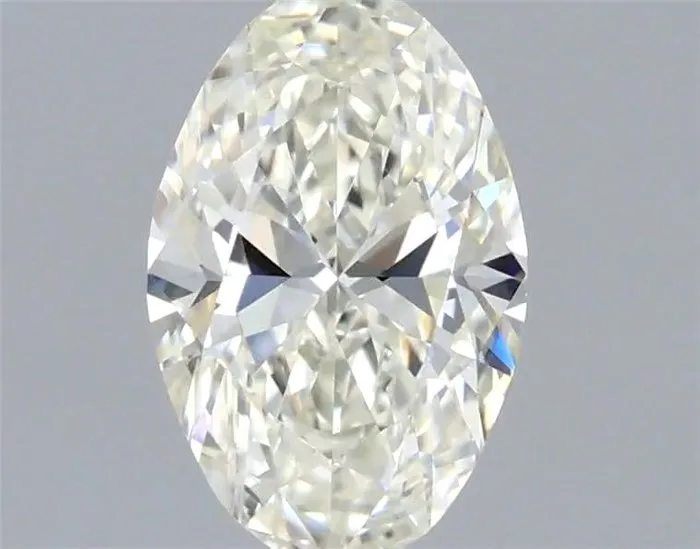 1 pcs Diamond (Natural) - 0.41 ct - Oval - K - VVS1 - Gemological Institute of America (GIA) - *EX VG FNT*