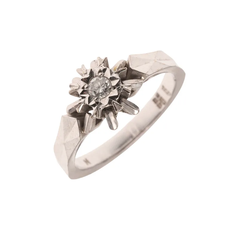 A Diamond Solitaire Ring