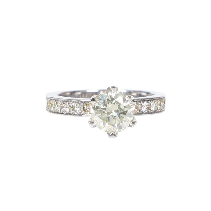 An Approx. 1.40CT Diamond Solitaire Ring