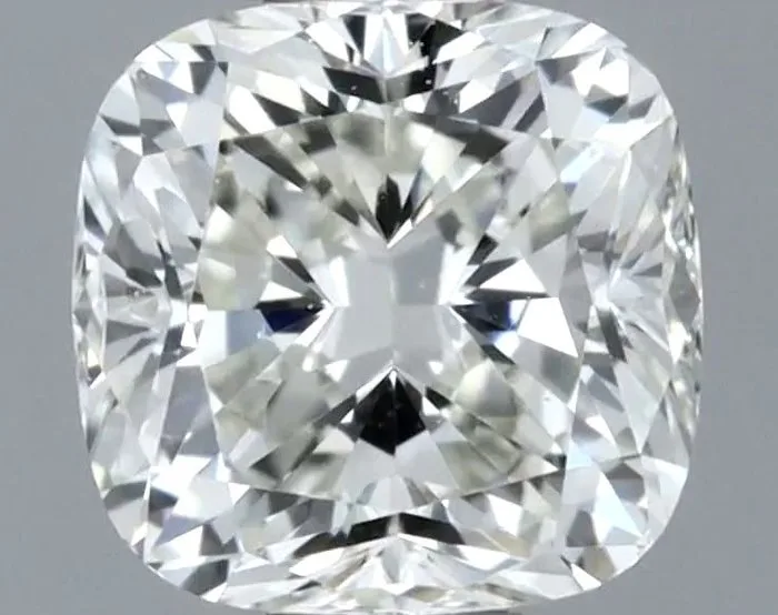 1 pcs Diamond (Natural) - 0.50 ct - Cushion - J - IF - Gemological Institute of America (GIA) - *EX VG None*