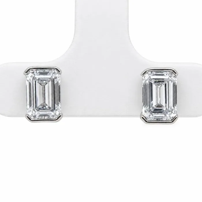 Earrings - 14 kt. White gold - 2.39ct. tw. Diamond (Lab-grown)