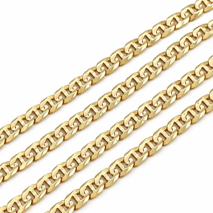 Necklace - 18 kt. Yellow gold - Made in Italy - Handmade