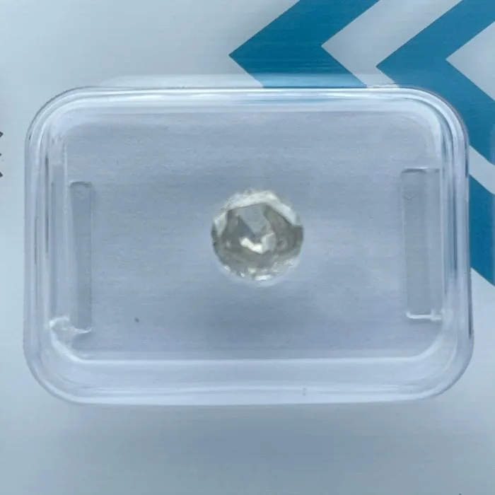 1 pcs Diamond (Natural) - 0.85 ct - Round - L - I1 - International Gemological Institute (IGI)