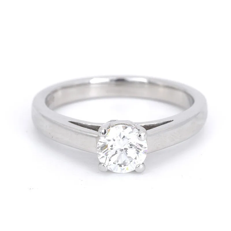 Platinum Diamond Solitaire Ring