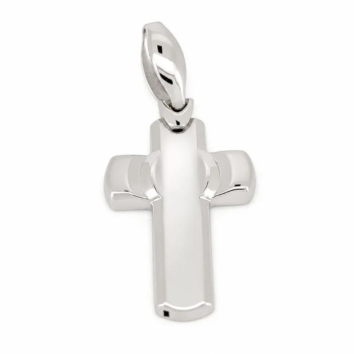 Pendant - 18 kt. White gold - Made in Italy - Handmade