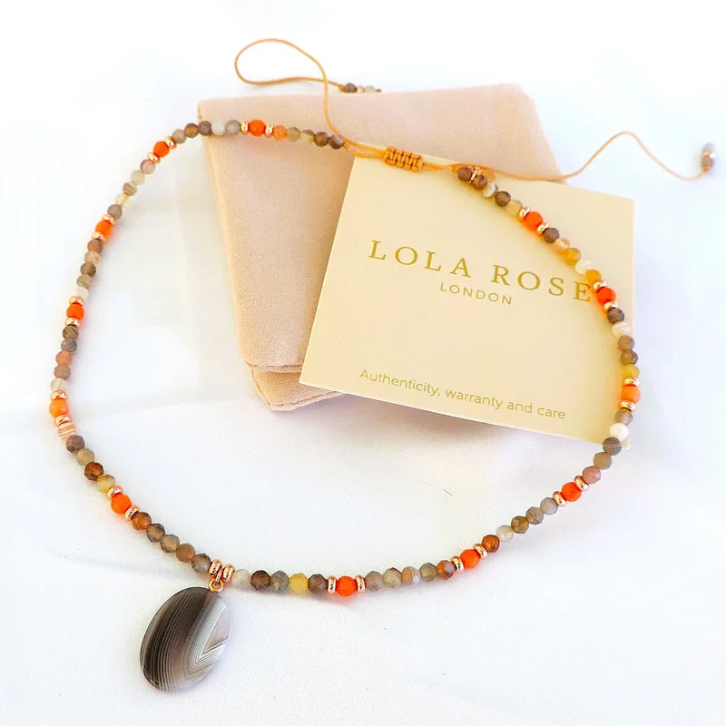 Lola Rose London Multi-Colour Gemstone Necklace