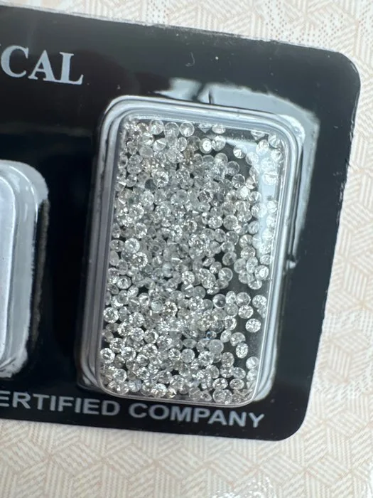 298 pcs Diamond (Natural) - 2.50 ct - Round - G, D (colourless), E, F - VVS1, VVS2, SI2 - Gemmological Centre Israel (G.C.I.)