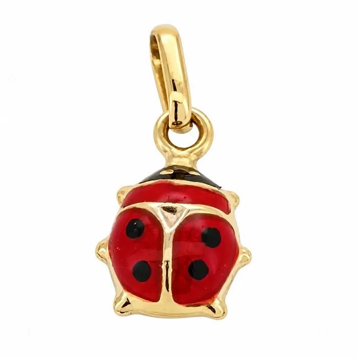 Pendant - 18 kt. Yellow gold - Made in Italy - Handmade
