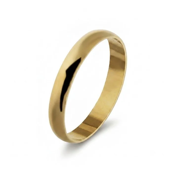 Wedding ring - 18 kt. Yellow gold - Classic Wedding Ring 18kt 2.6g