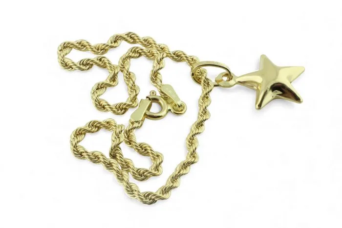 Charm bracelet - 18 kt. Yellow gold