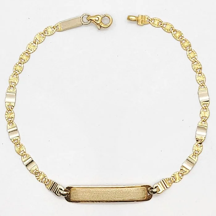 Bracelet - 18 kt. Yellow gold, White gold