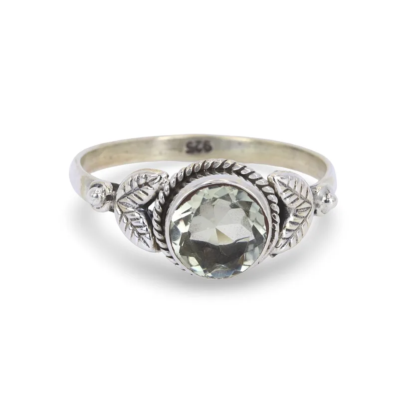 Citrine Silver Ring