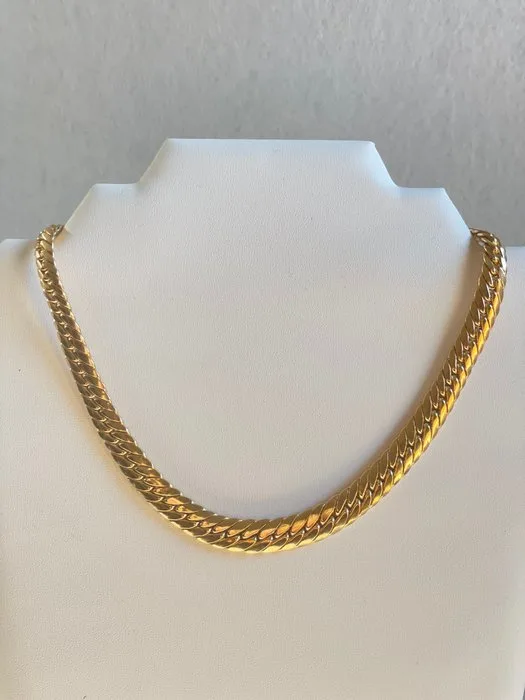 Necklace - 18 kt. Yellow gold - English chain necklace