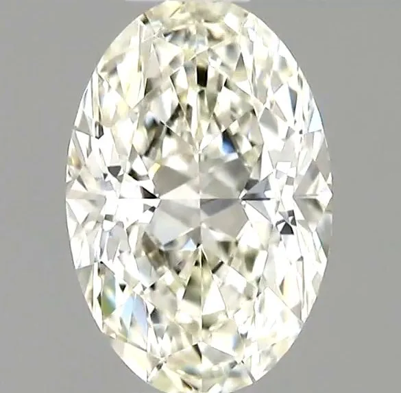 1 pcs Diamond (Natural) - 0.41 ct - Oval - J - IF - Gemological Institute of America (GIA) - *EX*