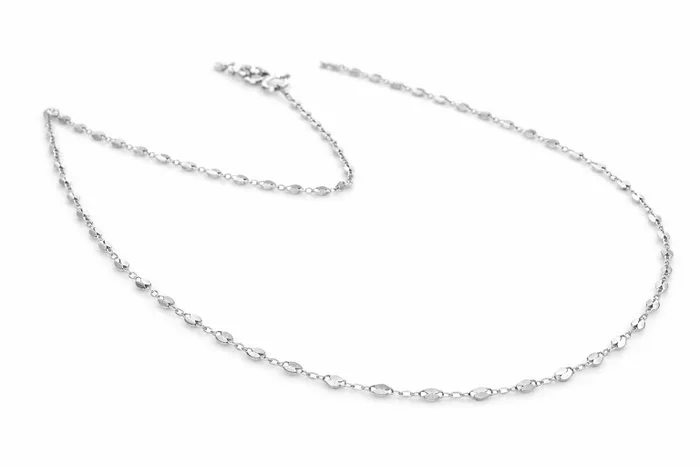 Necklace - 18 kt. White gold