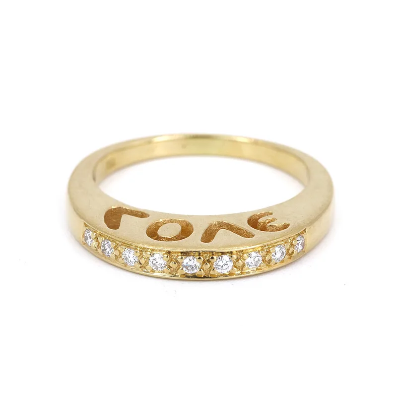 18CT Gold Diamond Ring