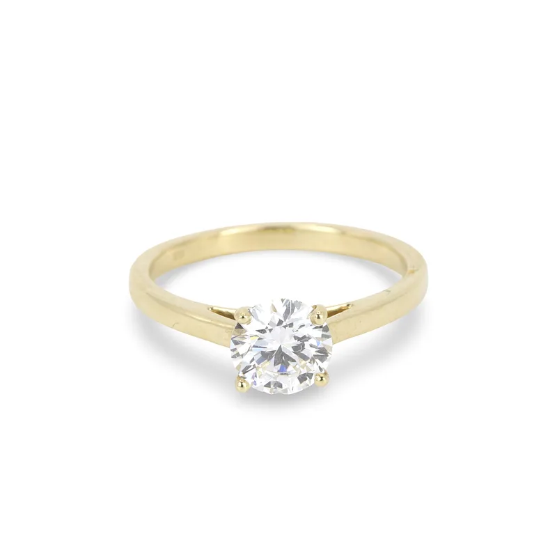 9CT Gold Lab Diamond Ring
