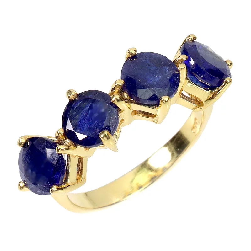 Sapphire Half Eternity Ring
