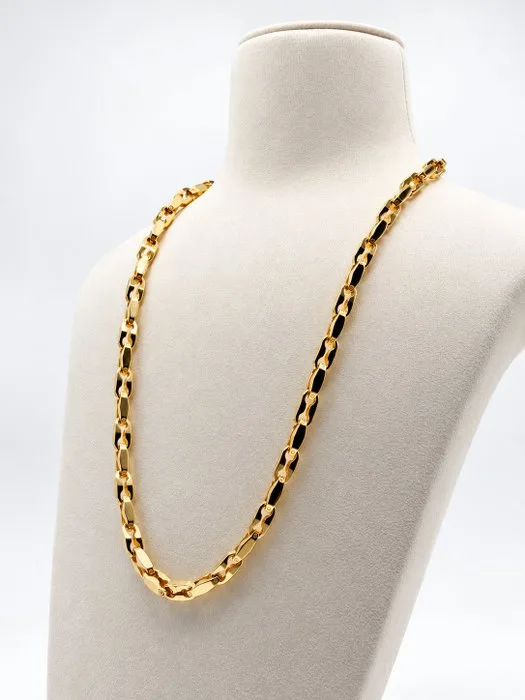 Chain - 14 kt. Yellow gold - Solid Yellow Gold Chain