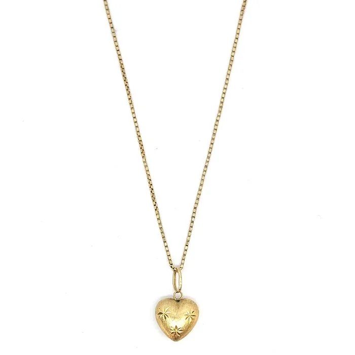 Necklace with pendant - 18 kt. Yellow gold