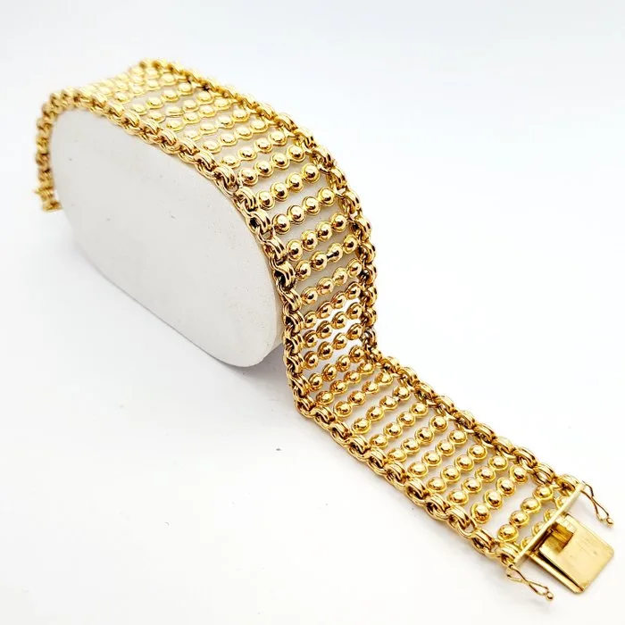 Bracelet - 18 kt. Yellow gold
