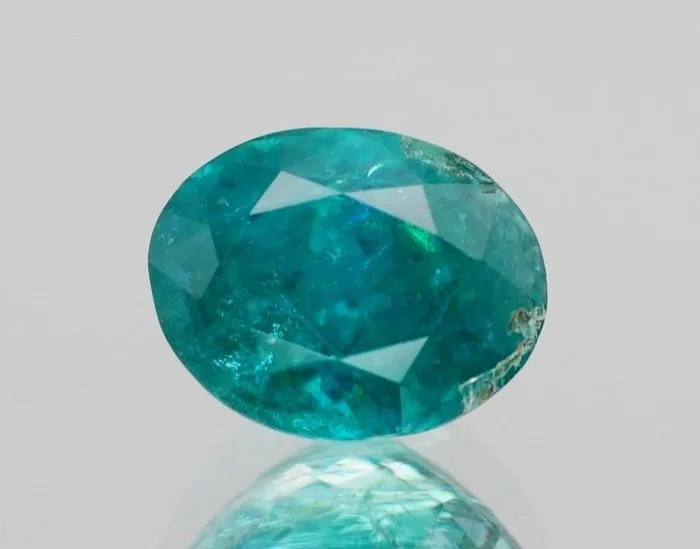 Green, Blue Grandidierite - 1.52 ct - International Colored Gemstone Association (ICA GemLab) - Rare Gemstone