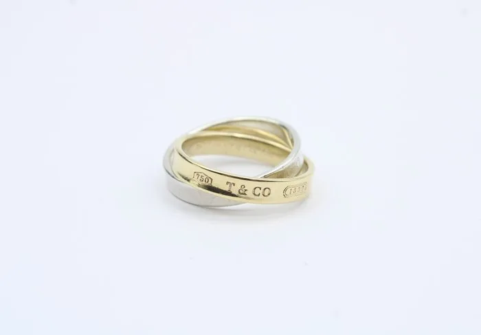 Tiffany & Co. - Ring - 18 kt. Yellow gold, Silver