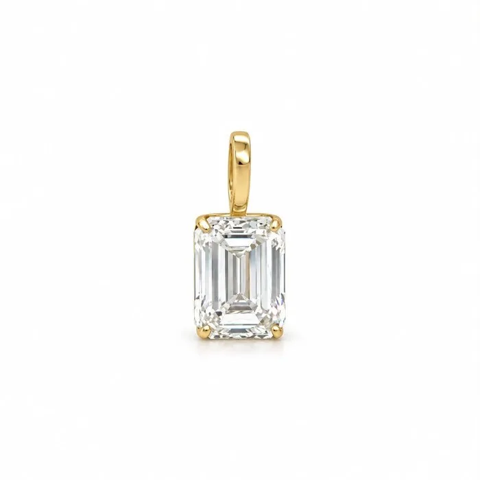 Pendant - 14 kt. Yellow gold - 2.03ct. tw. Diamond (Lab-grown)