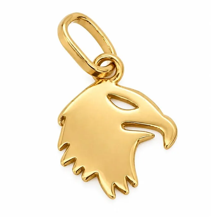 Pendant - 18 kt. Yellow gold - Made in Italy - Handmade