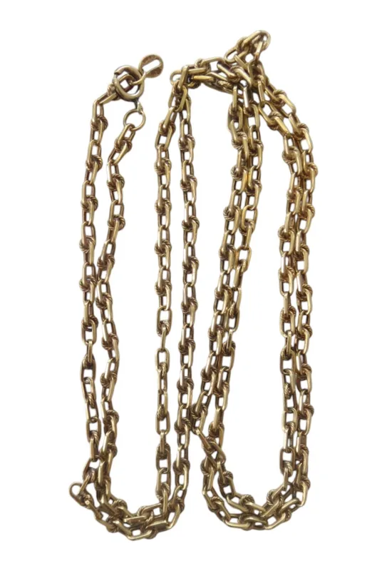 A Multi Link Chain stamped Italy 18k 25.2g