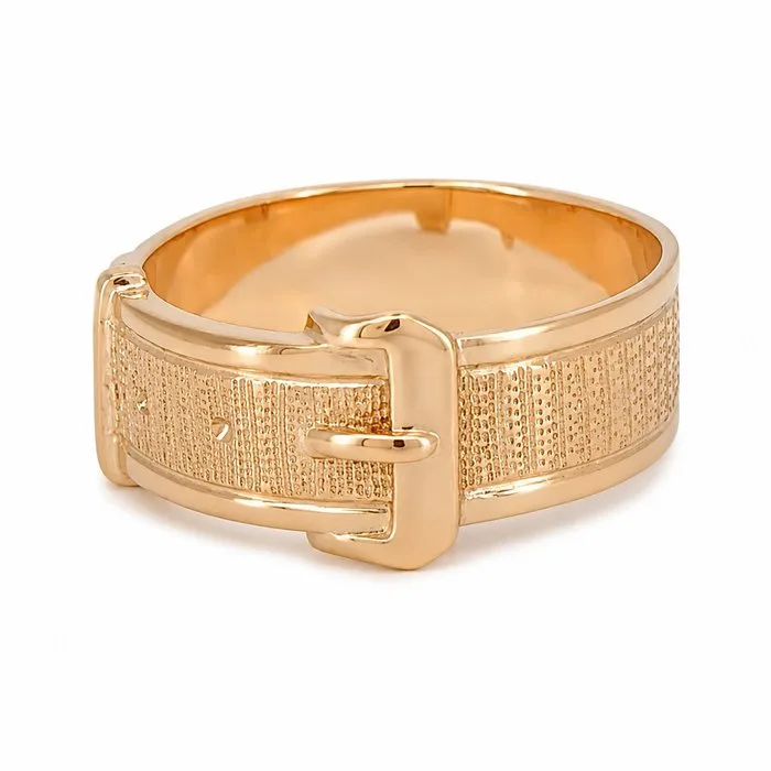 Ring - 18 kt. Yellow gold - Made in Italy - Handmade