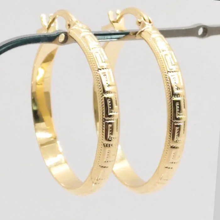 Earrings - 18 kt. Yellow gold