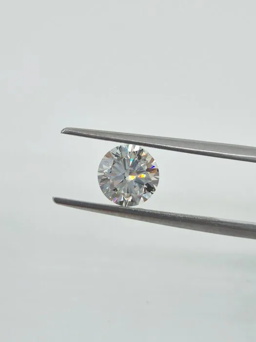 1 pcs Diamond (Natural) - 1.50 ct - Round - J - SI1 - Gemological Institute of America (GIA)