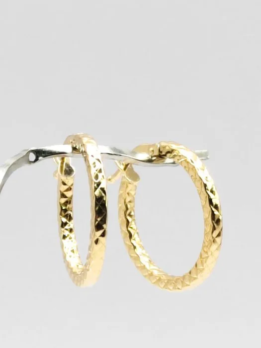 Earrings - 18 kt. Yellow gold