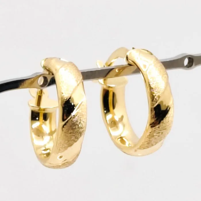 Earrings - 18 kt. Yellow gold
