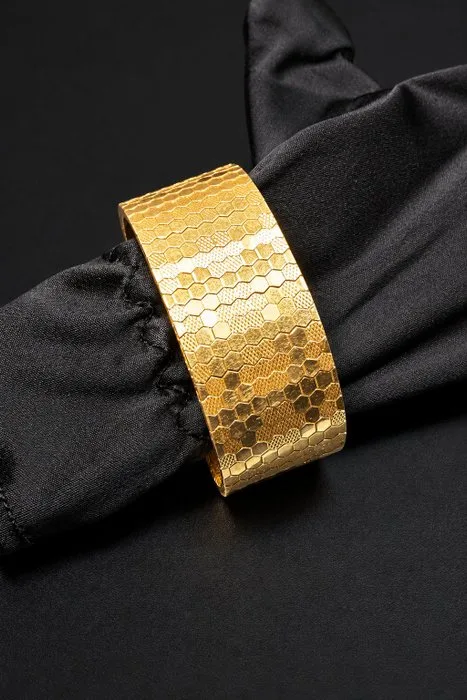 Bracelet - 18 kt. Yellow gold - 47.65 g - Scenographic