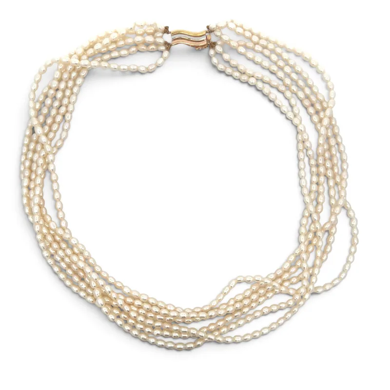 Multistrand Pearl Necklace