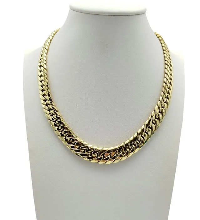 Choker necklace - 18 kt. Yellow gold