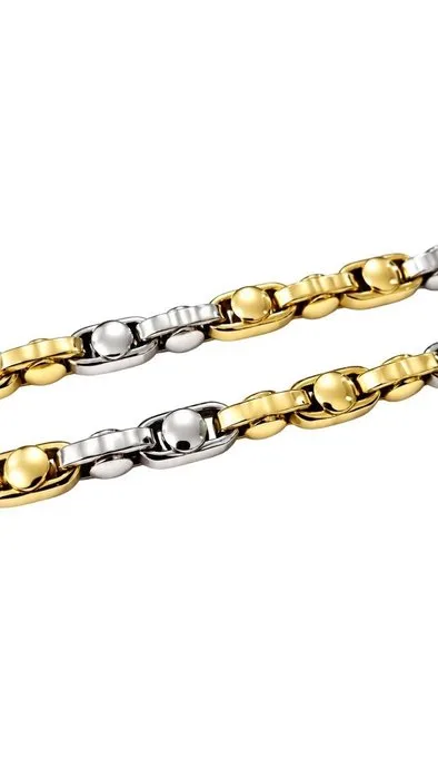 Necklace - 18 kt. Yellow gold, White gold